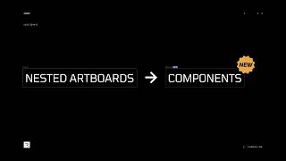 📣 Nested Artboards are now Components