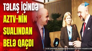 Şarl Mişel AzTV əməkdaşından belə qaçdı: Aİ rəhbərini Bakıda təşvişə salan nə oldu?