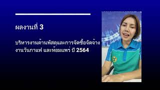 วิดีทัศน์ ประกอบการคัดเลือกบุคคลดีเด่น เจ้าหน้าที่ปฎิบัติงานสนันสนุนดีเด่น ของนางขวัญณภัทร กาศวิเศษ