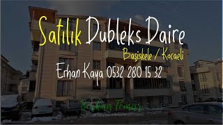 •SATILDI • BAŞİSKELE KOCAELİ'DE 3+1 ÇATI DUBLEKS SATILIK EV TURU