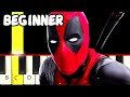 Bye Bye Bye Dance - Deadpool and Wolverine - Fast and Slow (Easy) Piano Tutorial