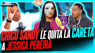 CHICO SANDY LE QUITA LA CARETA A JESSICA PEREIRA