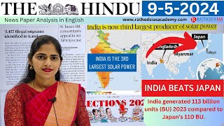 9-5-2024 | The Hindu Newspaper Analysis in English | #upsc #IAS #currentaffairs #editorialanalysis