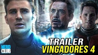 BOMBA!! VAZOU IMAGENS DO TRAILER DE VINGADORES 4!!! REAL OU FAKE??