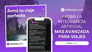 ¡Armá tu viaje perfecto con la Inteligencia Artificial de Volamos.com!