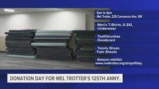 Mel Trotter asking for donations in honor of 125th anniversary