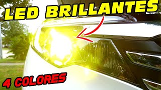 Focos LED 4 Colores SUPER BRILLANTES H11 -  BOSLLA