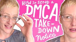 How I send a DMCA takedown notice | Dealing with copyright infringement | Kathy Weller Art