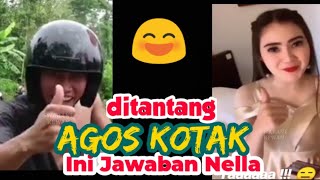 [MENGEJUTKAN] Jawaban NELLA KHARISMA Tanggapi Tantangan AGOS KOTAK!! Bikin Ngakak :)