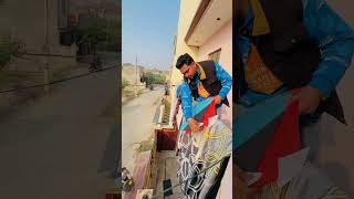 बच्चे आज मेरे घर आ गयी पतंग माँगने 😍🪁#kite #kiteflying #patang #patangbazi #viralshorts