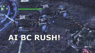 AI BATTLECRUISER RUSH! - Eris vs Xena - Starcraft 2 AI