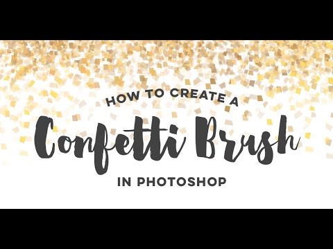 How To Create a Confetti Brush in Photoshop How To Create a Confetti Brush in Photoshop