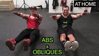 Intense 5 Minute At Home Abs & Obliques Workout