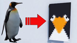 How to make a PENGUIN banner in Minecraft!