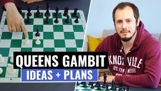 Queen’s Gambit | Basic Ideas, Plans \u0026 Strategies | Chess Openings | Andrey Ostrovskiy