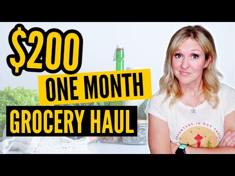 Secrets to Massive Savings: One Month Grocery Haul 2024 Extreme Budget Grocery Haul