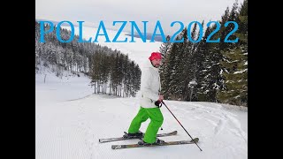 Открытие горнолыжного сезона в Полазне 2022 фрирайд по спортивной трассе в Полазне. freeride Polazna