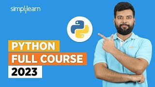 Python Full Course 2023 | Learn Python in 12 Hours | Python Tutorial for Beginners | Simplilearn