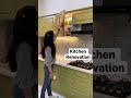 Kitchen renovation kitchen makeover modular kitchen transformation kitchen decor idea beautiful