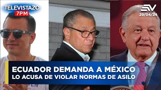 Ecuador contrademanda a México ante la Corte de Justicia Internacional | Televis