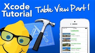 XCode 5 Tutorial Table View Part 1 - Populating The Table - Geeky Lemon Development