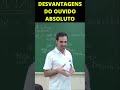 O PROBLEMA DO OUVIDO ABSOLUTO | Professor Octávio #shorts