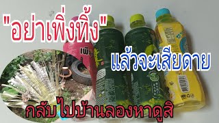 ตะลึงแชร์  ขวดน้ำพลาสติก \