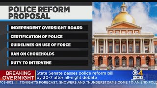 Massachusetts Senate Passes Police Reform Bill After Overnight Debate