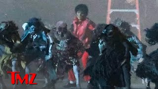 Michael Jackson's Nephew Turns Into Zombie For 'Thriller' Recreation in Biopic | TMZ TV