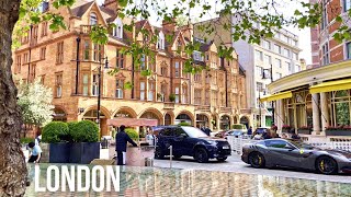 Walking the most Expensive Areas of London | Mayfair | London Walking Tour 4K