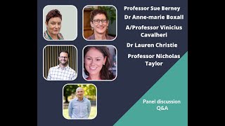 Life as a Clinician-Scientist - Allied Health: Panel discussion