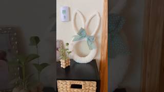 Trust me, you’ll want one of these Dollar Tree bunny wreath forms🐰 #dollartree #crafts #easter