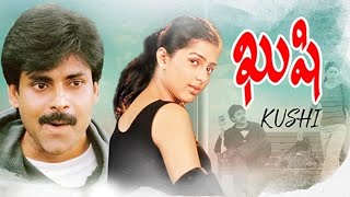 Pawan Kalyan Kushi Telugu Full Movie | Pawan Kalyan | Bhumika Chawla | SJ Surya | Mani Sharma