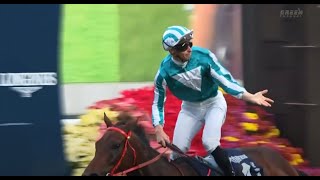 JRA　香港カップ(G1)　ロマンチックウォリアー！J.マクドナルドさん　2024.12.8