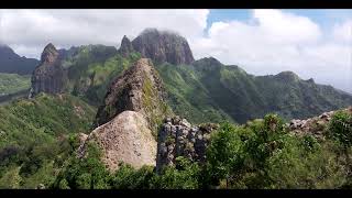 Marquesas Islands 4K Drone, French Polynesia