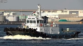 [船] SHINYO MARU 神陽丸 Tugboat タグボート Osaka Port 大阪港 2013-OCT