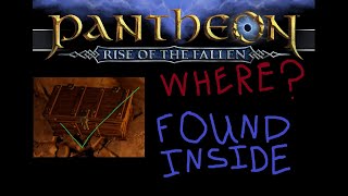 Pantheon: Rise of the Fallen: Map Fragment - The best route for farming supply chests