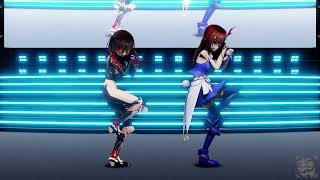 [41253_Null_MMD] GigaP - BRING IT ON 劣等上等 (Rettou Joutou) (Roboco and Sora)