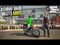 ASHRAF BHAI AT WORK! | PICKING ABID ON 'HONDA CD 70' BIKE | GTA 5 MODS PAKISTAN