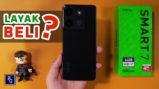 Review Jujur Infinix Smart 7 - Masih ada Lag? Apakah layak beli?