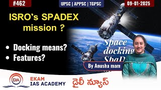 ISRO’s SPADEX Mission? @ekamiasacademy_official