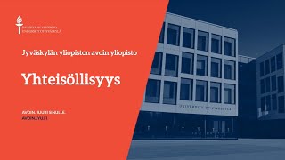 JYU avoin yliopisto: Yhteisöllisyys