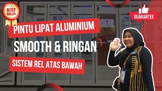 Review Pintu Lipat Aluminium 8 Daun | Pintu Sliding Aluminium | Pintu Sliding UPVC❓