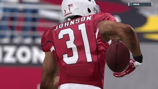 2017-2018 NFL PREVIEW SERIES PART 6: Arizona Cardinals - Madden 17 Online Gameplay