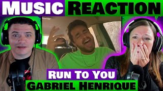 Gabriel Henrique - Run To You From His Car REACTION @GabrielHenriqueMusic