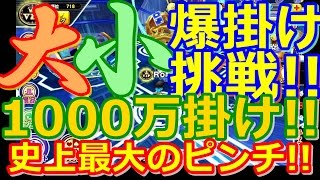 【カジプロ】大小1000万掛け勝負!! 史上最大のピンチ!!（2017.01.06）