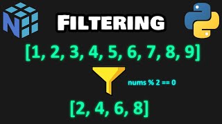 Filtering in NumPy is easy! 🧲