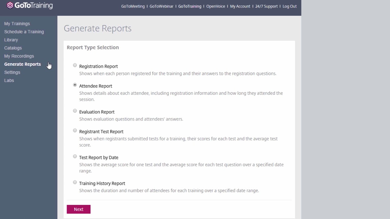 Gototraining Reporting Youtube