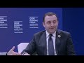 in conversation with prime minister garibashvili