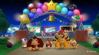 Super Mario Party Partner Party #2001 Domino Ruins Donkey Kong & Diddy Kong vs Bowser & Bowser Jr